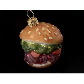 Hamburger - Decorazioni in vetro fatte a mano